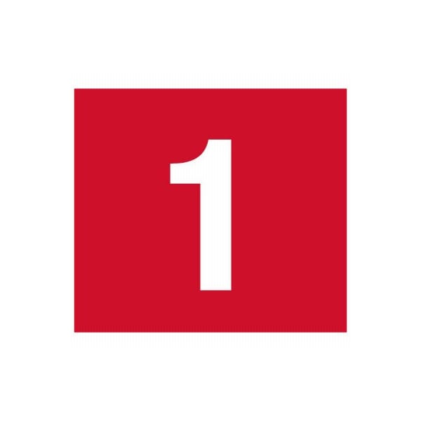 Yunker Industries Aisle Number Kit2130 TRV-0006 - main